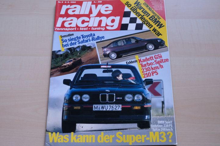 Deckblatt Rallye Racing (09/1990)